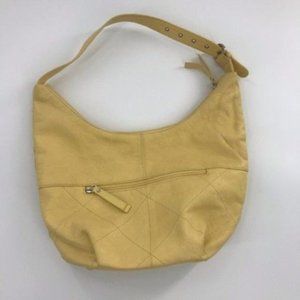 Stone Mountain Yellow Leather Bag